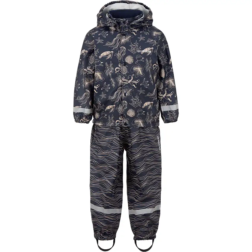 Completo impermeabile per bambino ragazzo Didriksons Slaskeman 9