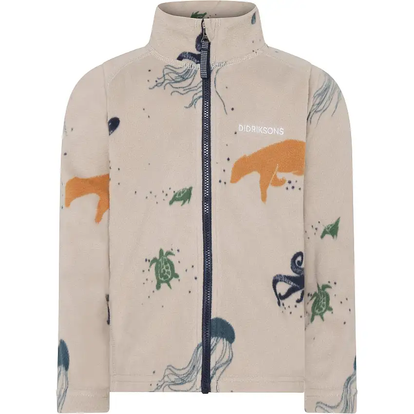 Pile full-zip per bambini Didriksons Monte PR 10