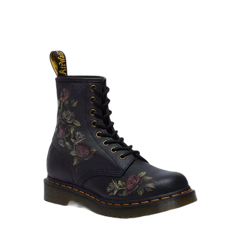 Stivaletti in pelle lucida donna Dr Martens 1460