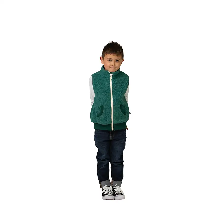 Polaire senza maniche per bambini Ducksday Teddy Bodywarmer
