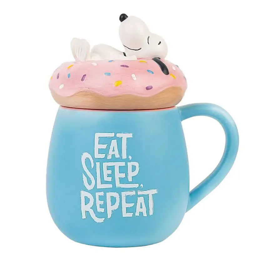 Tazza Erik Snoopy Eat Sleep Repeat [Misura 500 ml]