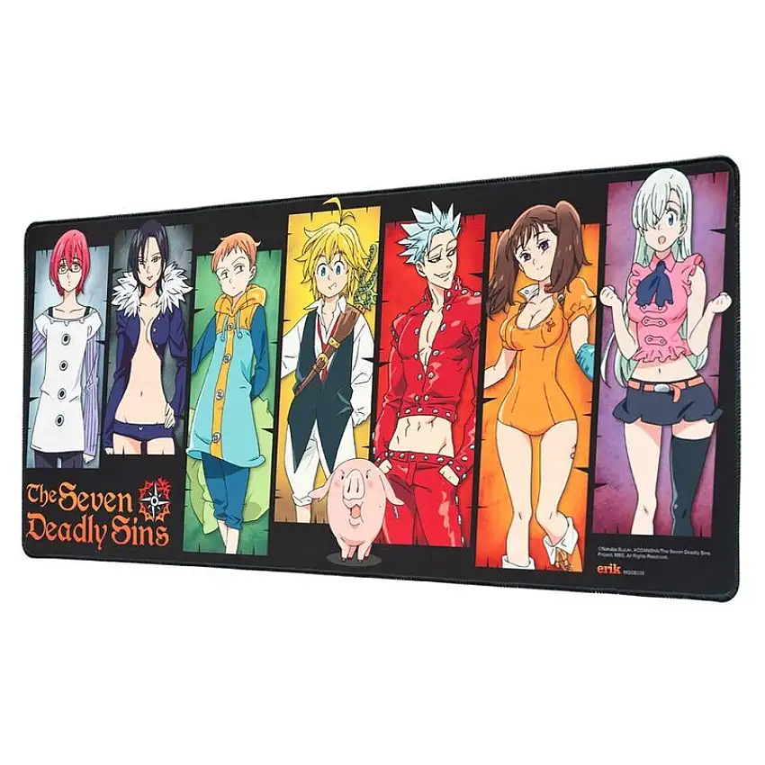 Tappeto da scrivania Erik Seven Deadly Sins [Misura 80x35 cm]