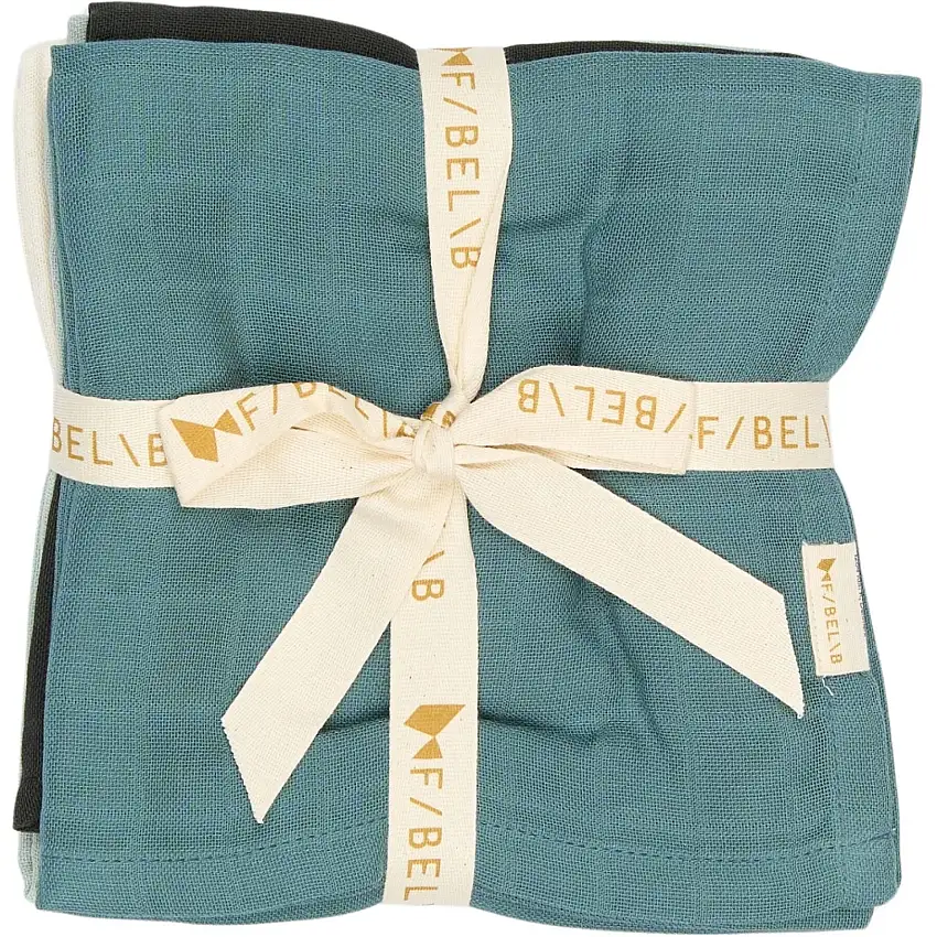 Foulard di mussola per bambini Fabelab Moon Beam (x4) [Misura 36/48 mesi]