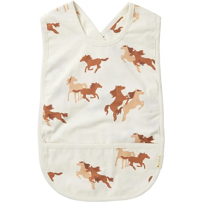 Bavaglino incrociato per bambino Fabelab Wild at Heart