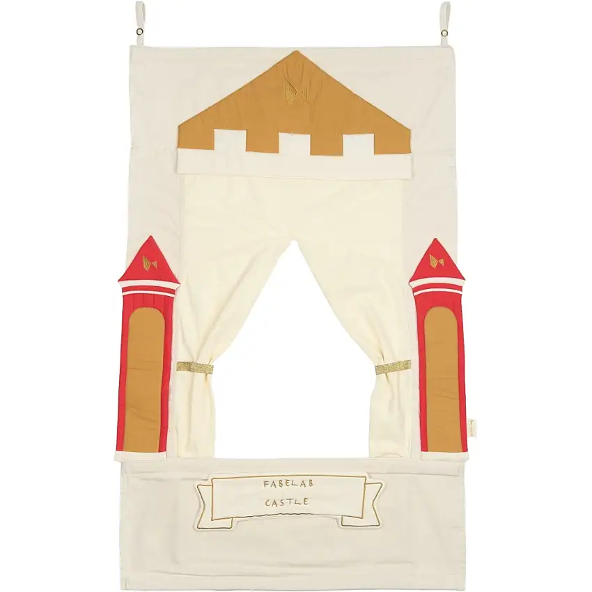 Tenda per bambini Fabelab Theater - Base w. Castle