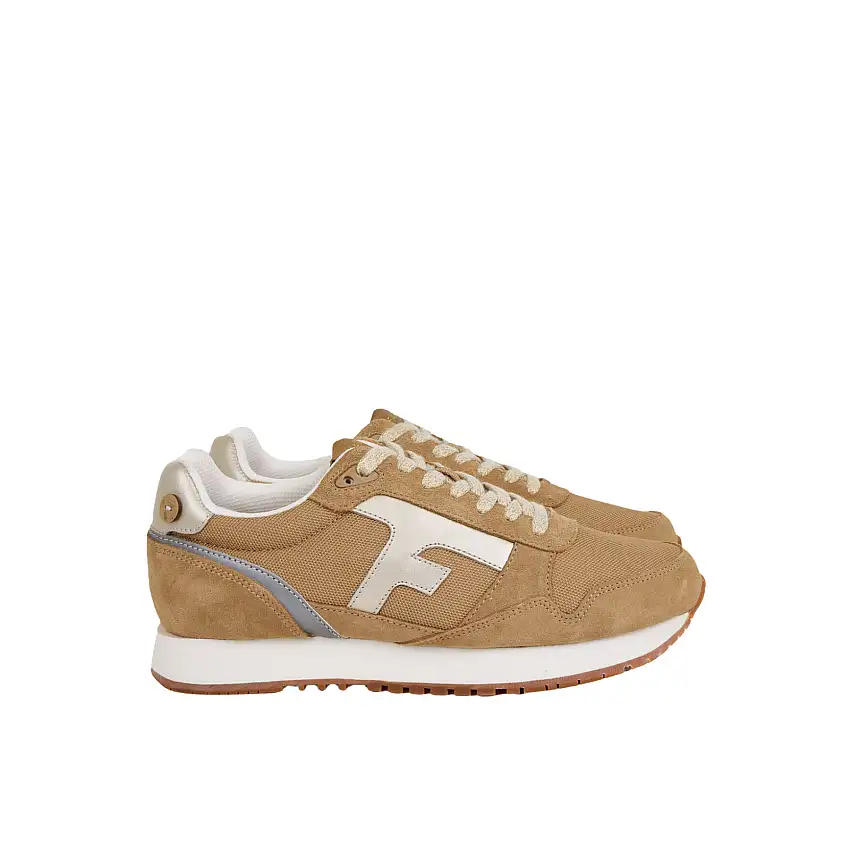 Sneakers da donna in pelle scamosciata Faguo Elm Running