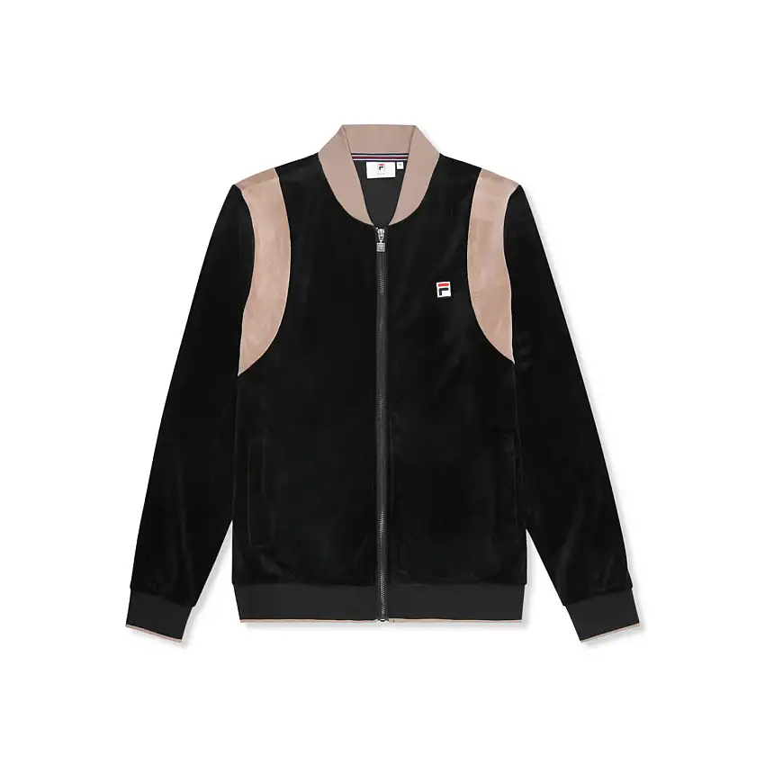 Giacca da tuta in velluto Fila Adriano Regular