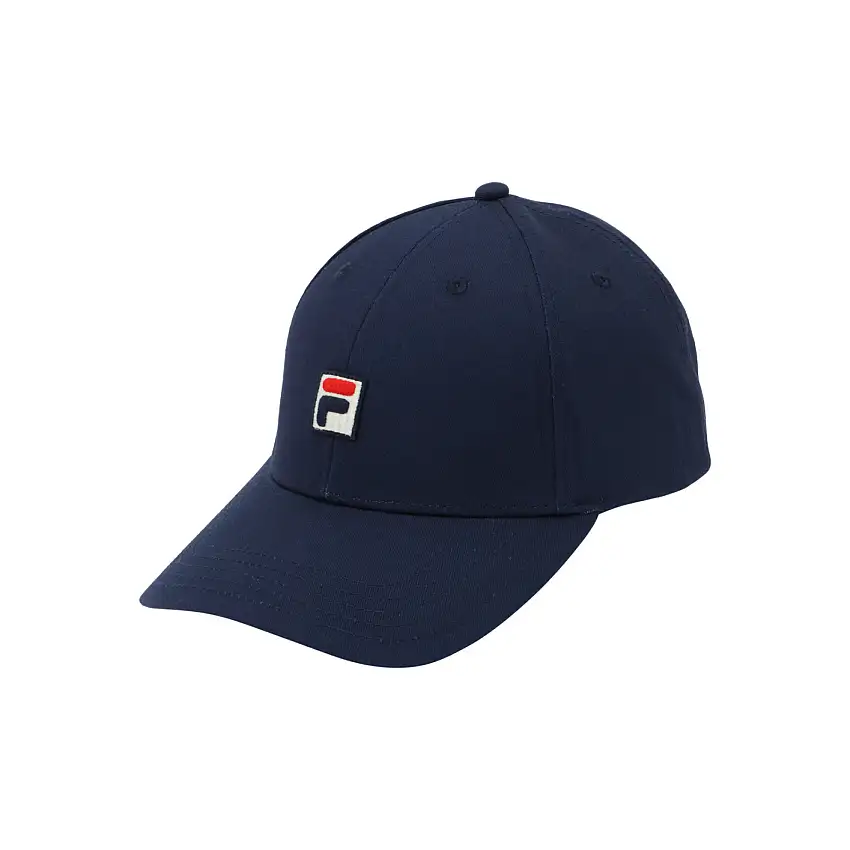 Cappello da baseball a 6 pannelli Fila Biella Logo