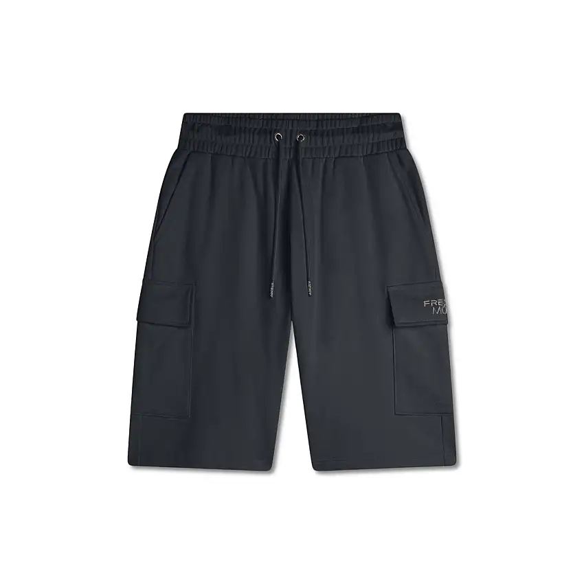 Bermuda in French Terry con tasche cargo donna Freddy