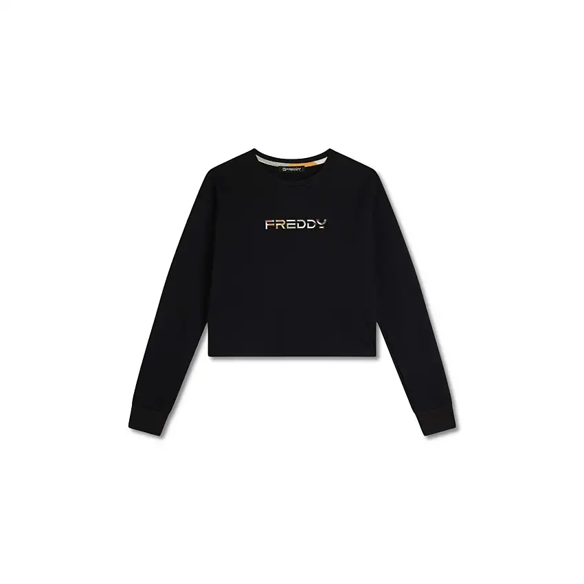 Felpa corta donna Freddy