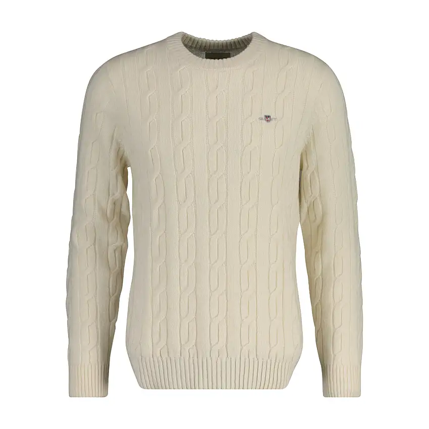 Maglione a girocollo Gant Lambswool Cable