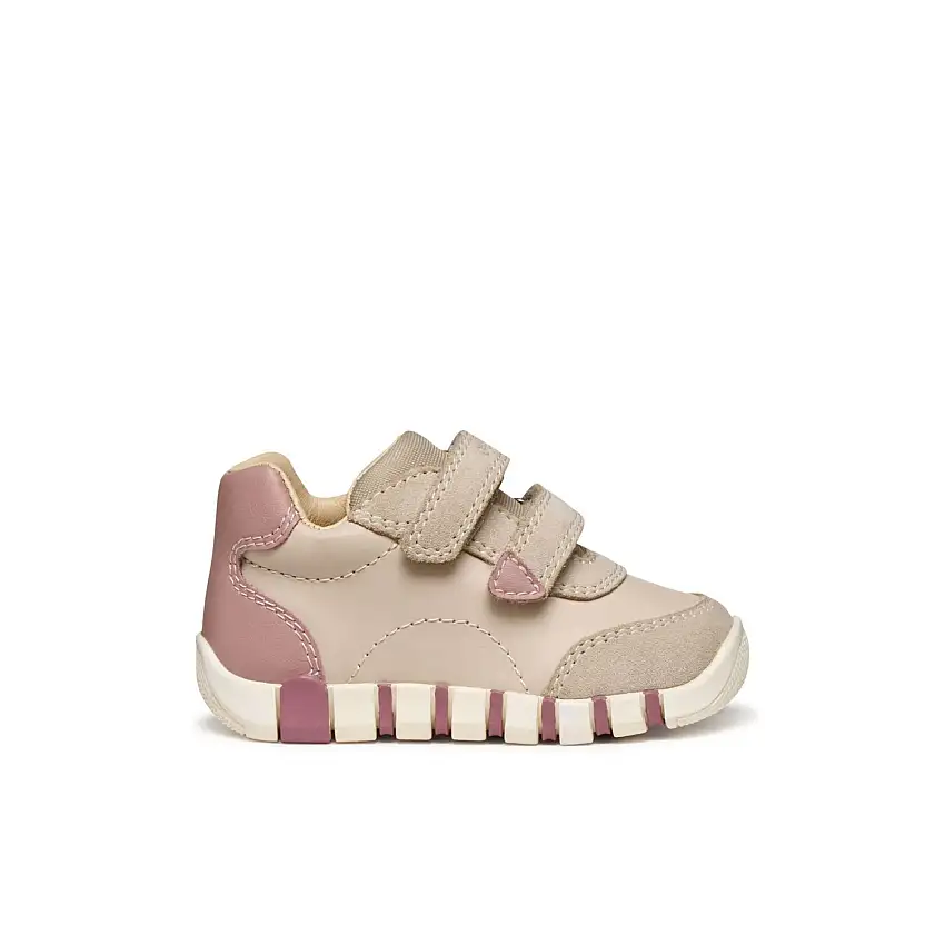 Sneakers con strappi da bambina Geox Iupidoo