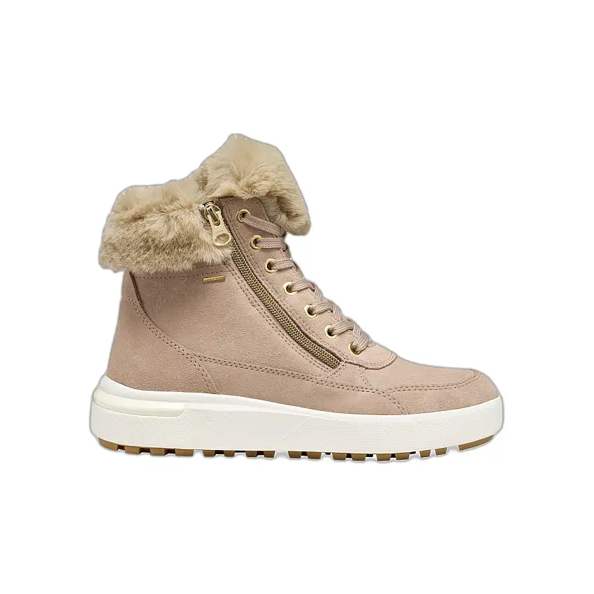 Stivaletti in pelliccia donna Geox Dalyla ABX