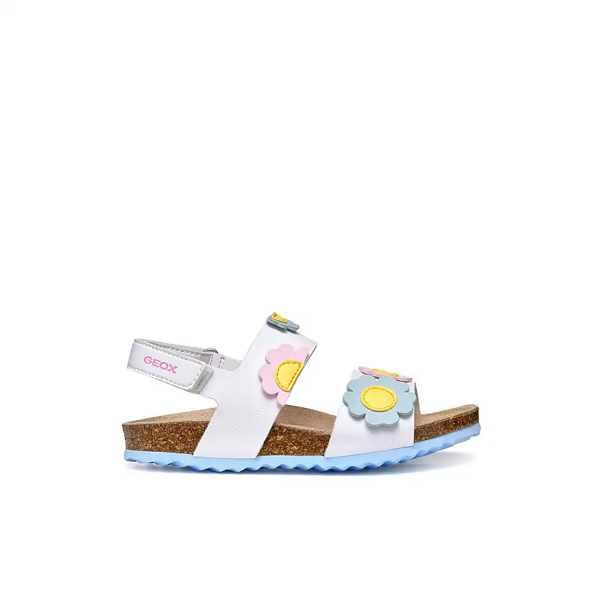 Sandali da bambina Geox Adriel PEAR.SYNT+SYNT