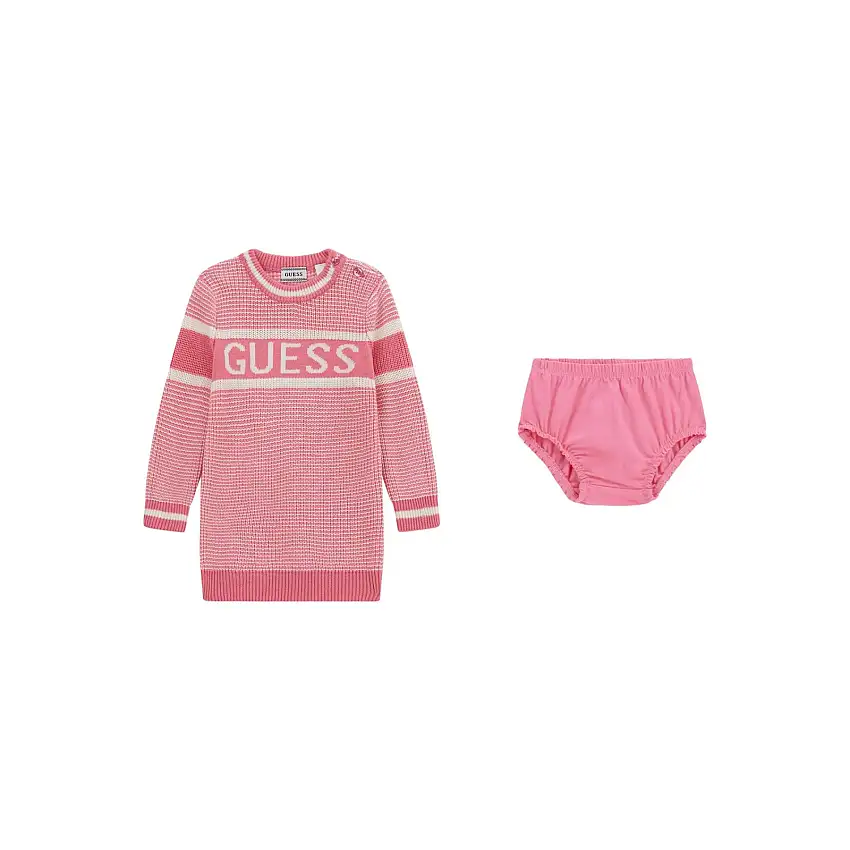 Completo felpa e pantaloni corti per bambina Guess