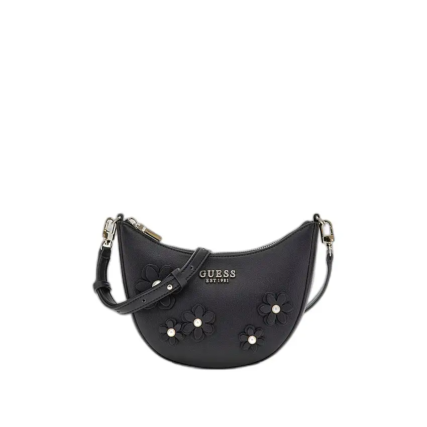 Mini borsa a tracolla con zip da donna Guess Zaria Top