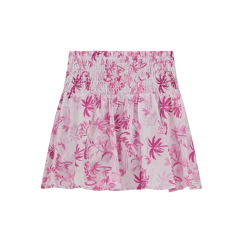 Gonna in popeline per ragazza Guess