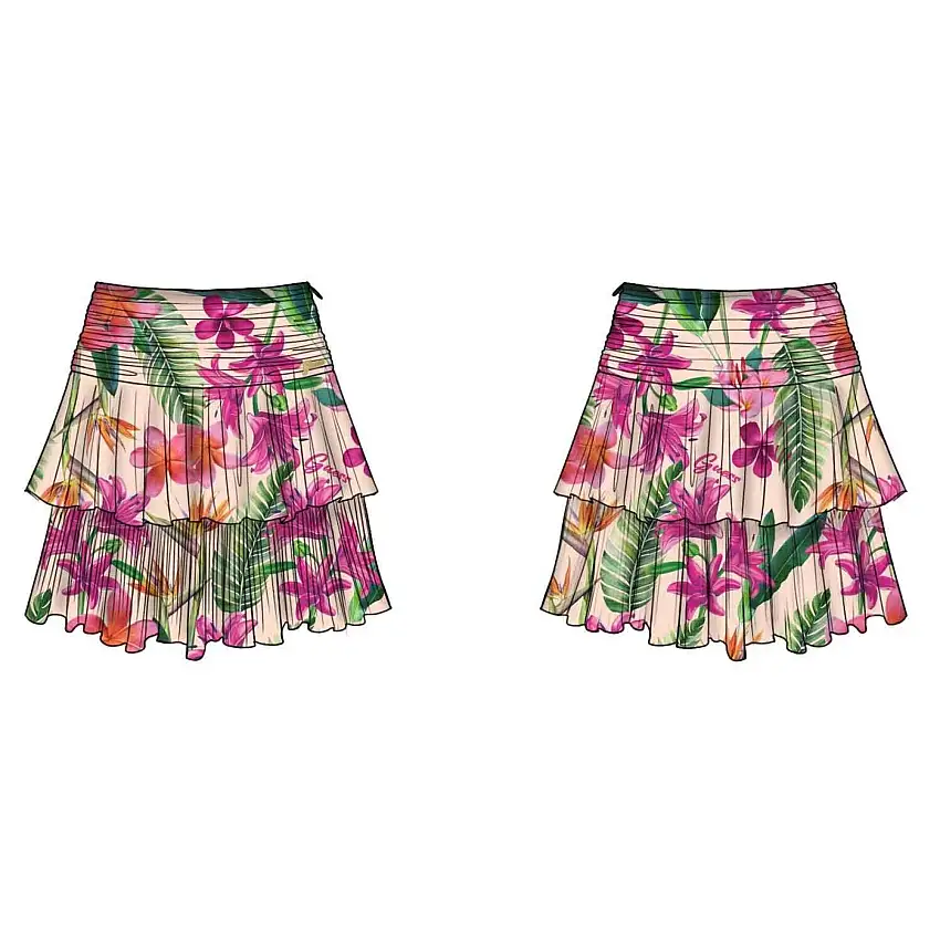 Gonna da ragazza Guess Chiffon