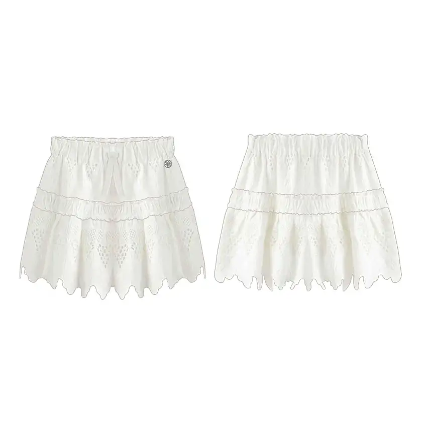 Gonna pantalone per bambina Guess Sangallo