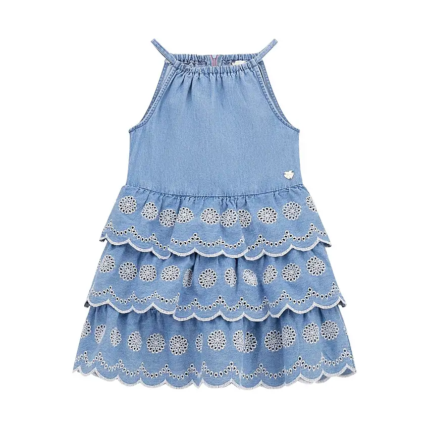 Vestito in denim per bambina Guess