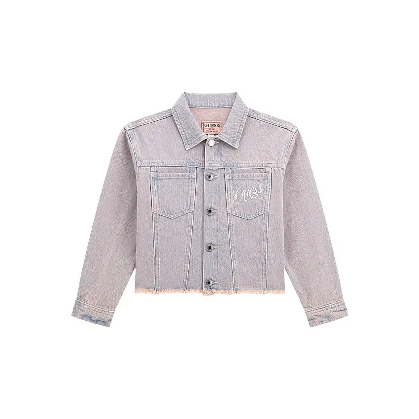 Giacca di jeans da ragazza Guess Rigid