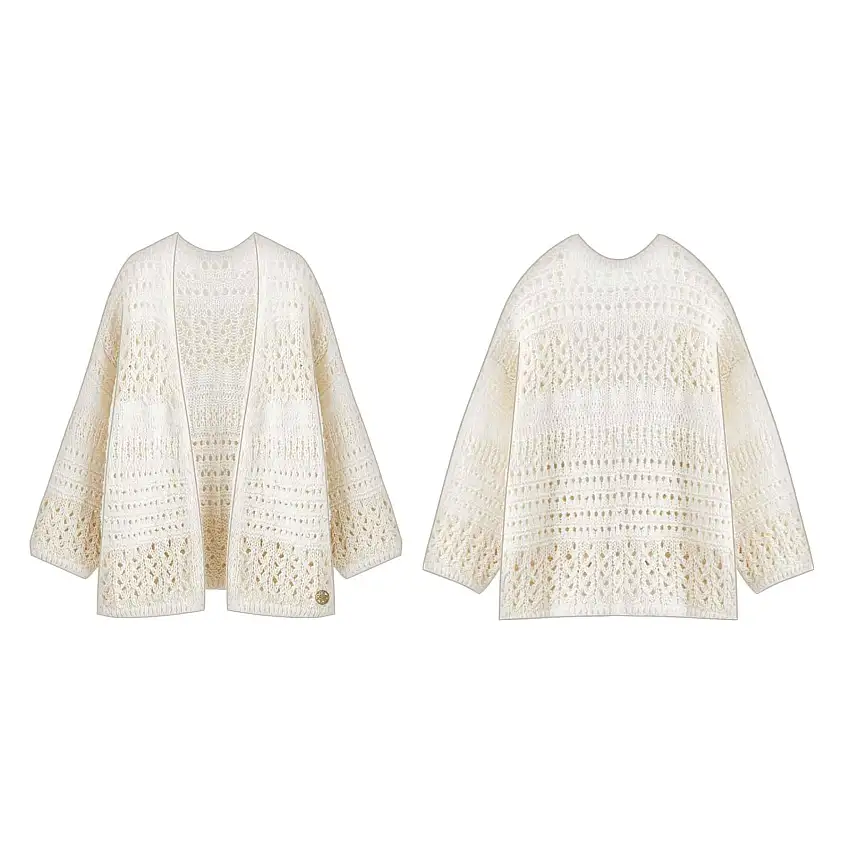 Cardigan in crochet per ragazza Guess