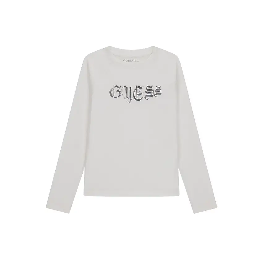 T-shirt da bambina slim-fit Guess