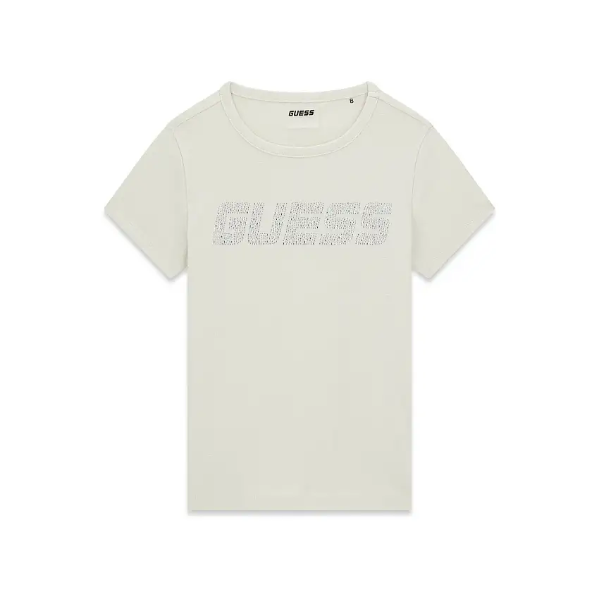 T-shirt da bambina a girocollo Guess Minime