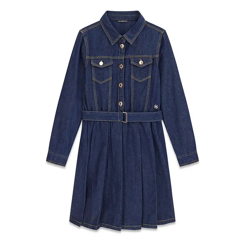 Abito jeans a maniche lunghe per ragazza Guess ADJ.