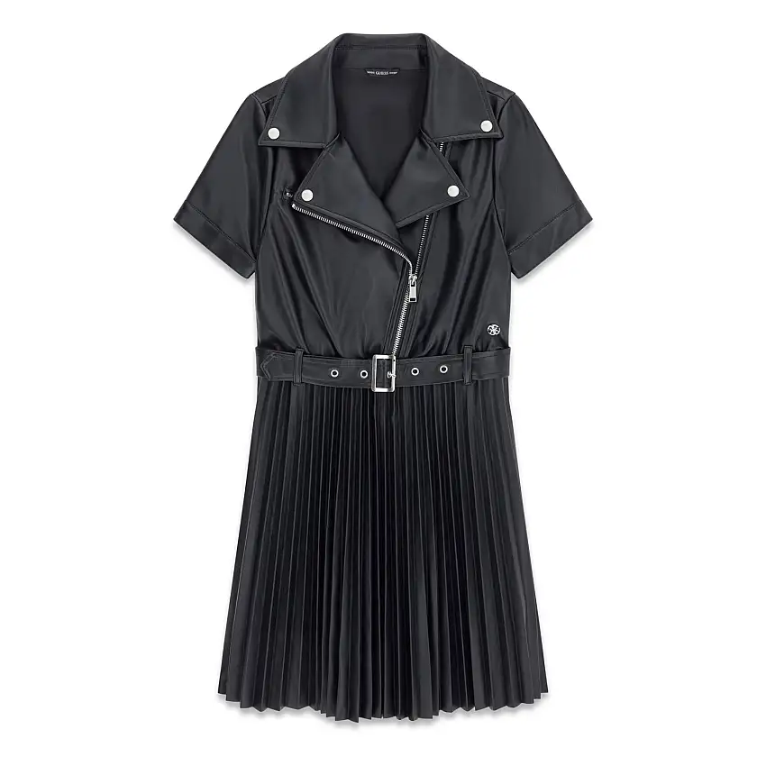 Robe a maniche lunghe in pelle per ragazza Guess