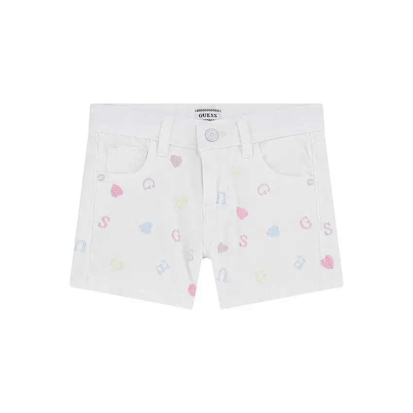 Jeans corti per bambina Guess Rigid Bull Emby
