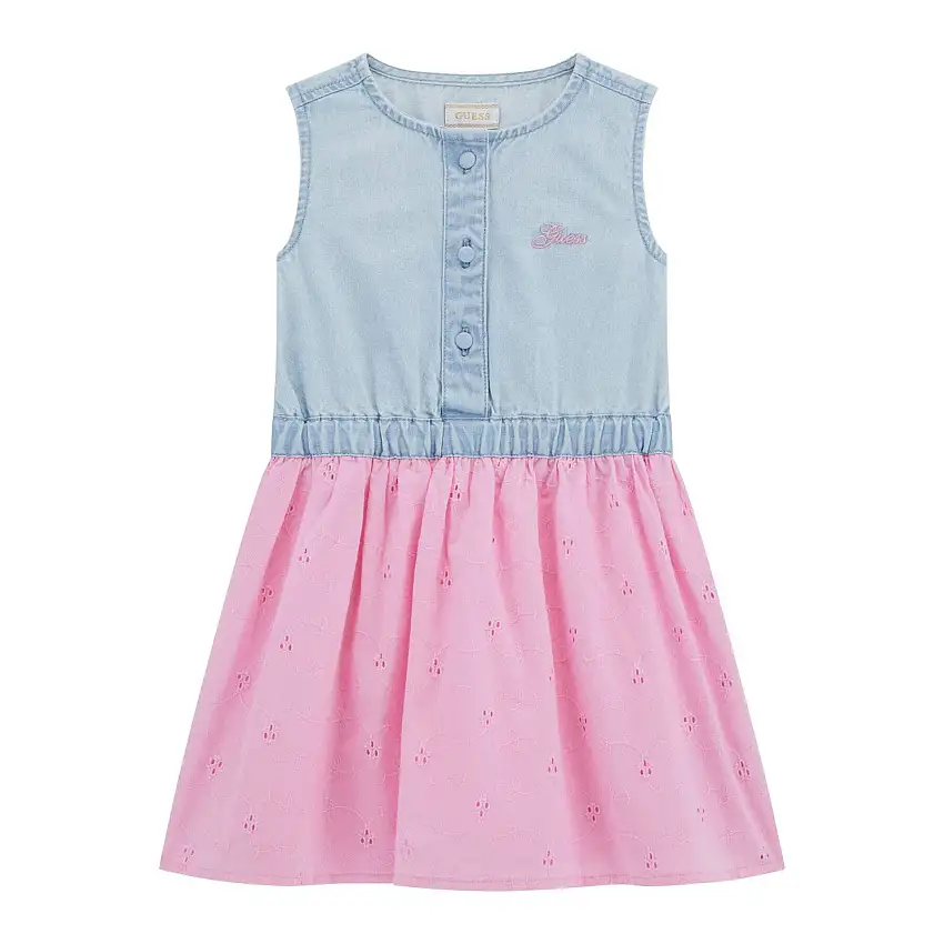 Abito in tessuto misto per ragazza Guess