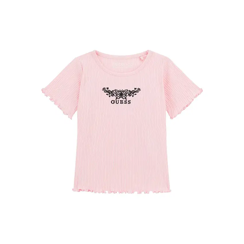 T-shirt da bambina Guess Rib