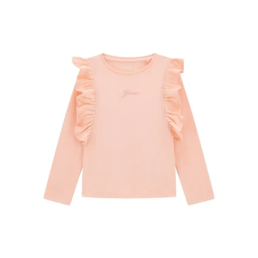 Maglietta a manica lunga da bambina Guess