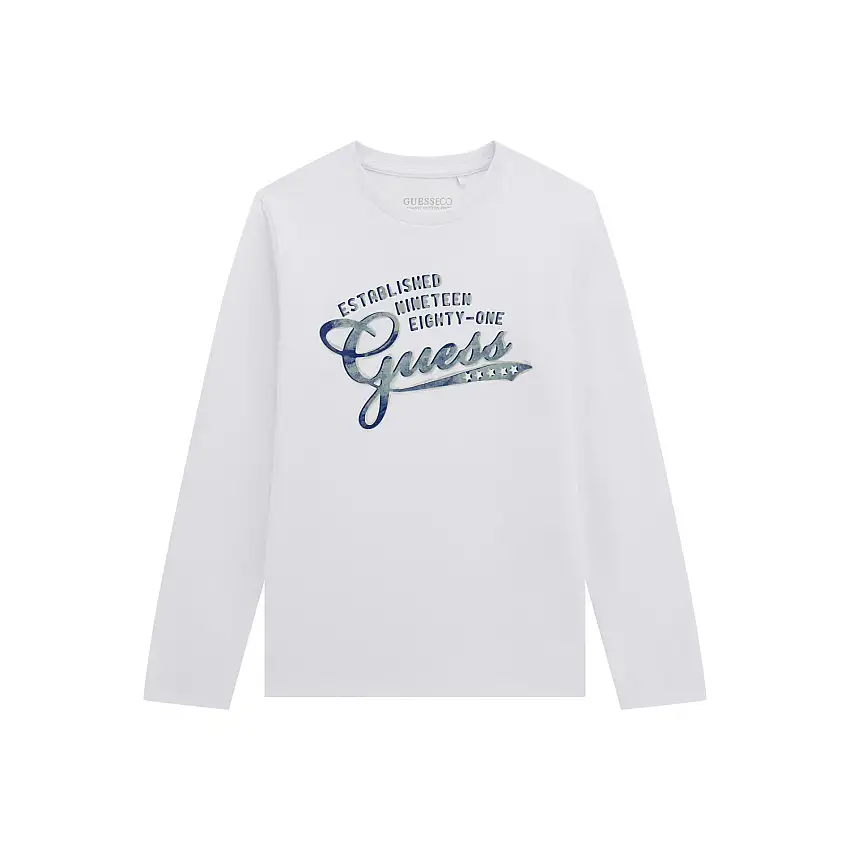 T-shirt bambino a girocollo Guess