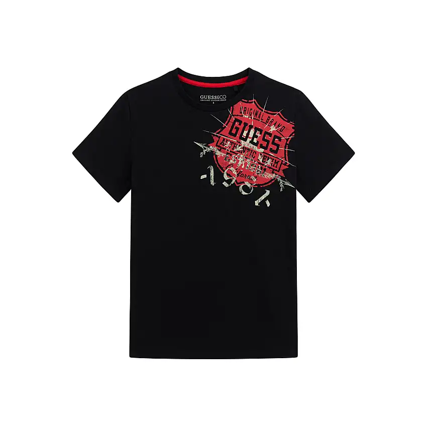 T-shirt girocollo e maniche corte per bambini Guess
