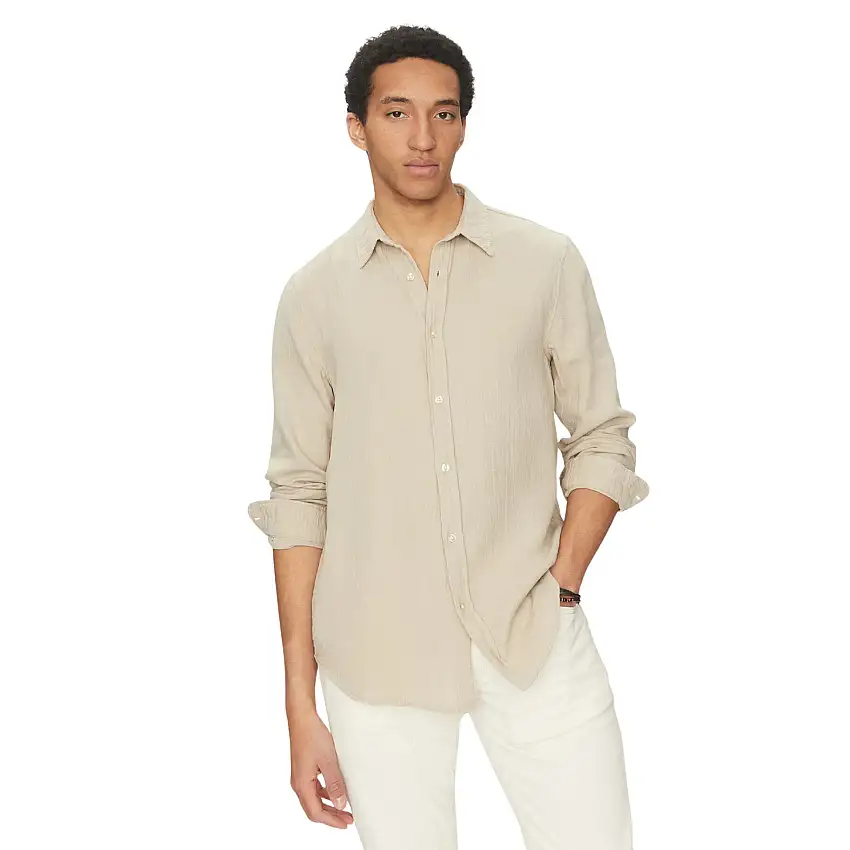 Camicia doppio tessuto Guess