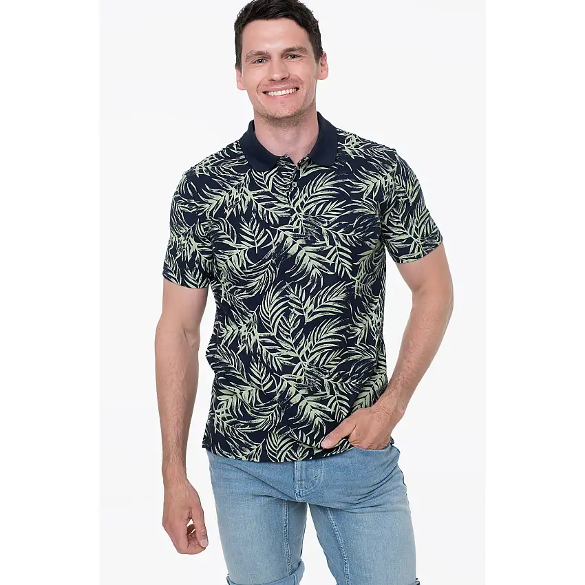 Polo fiori Guess AOP