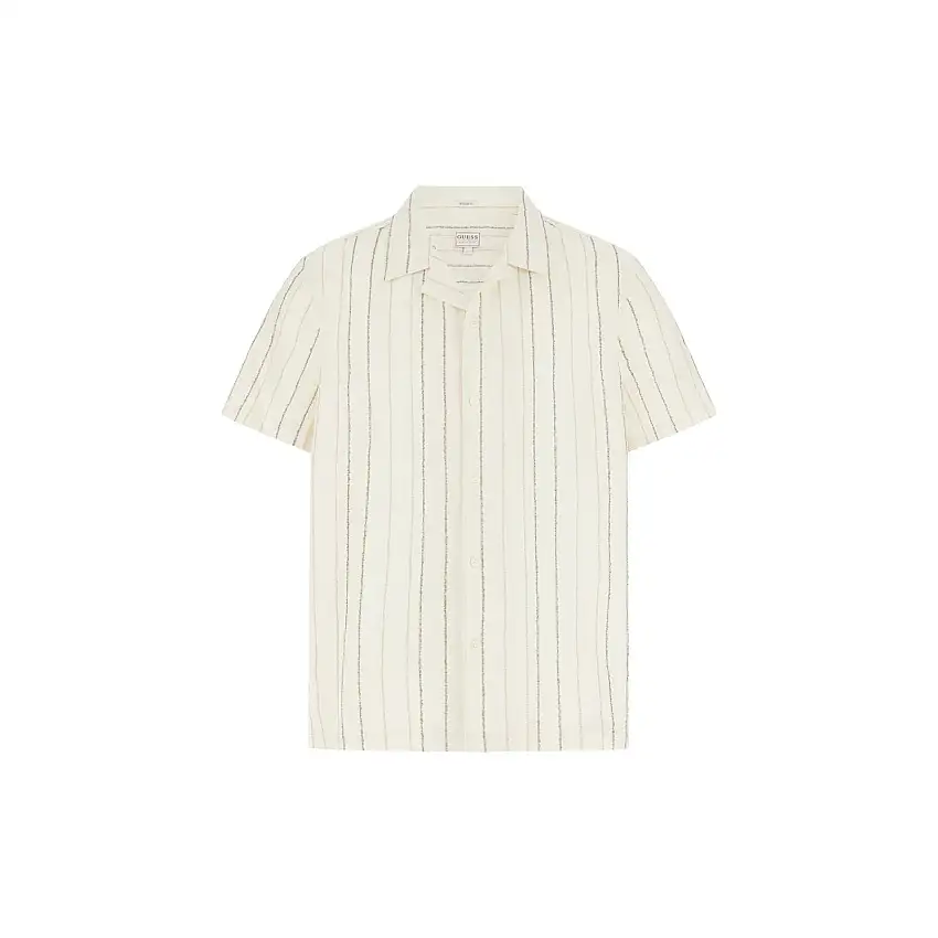Camicia a righe a maniche corte Guess Cooper