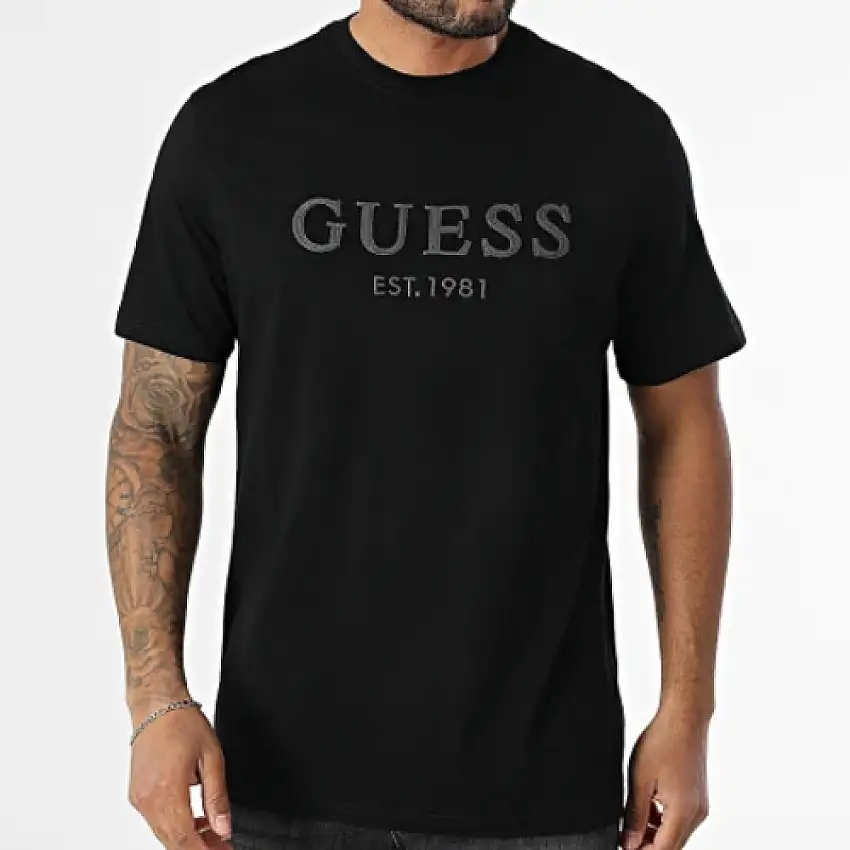 T-shirt a girocollo Guess Box
