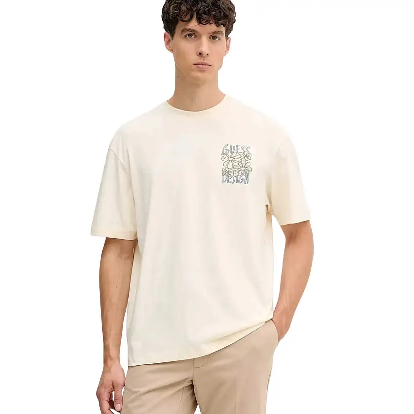 T-shirt a girocollo Guess Flower