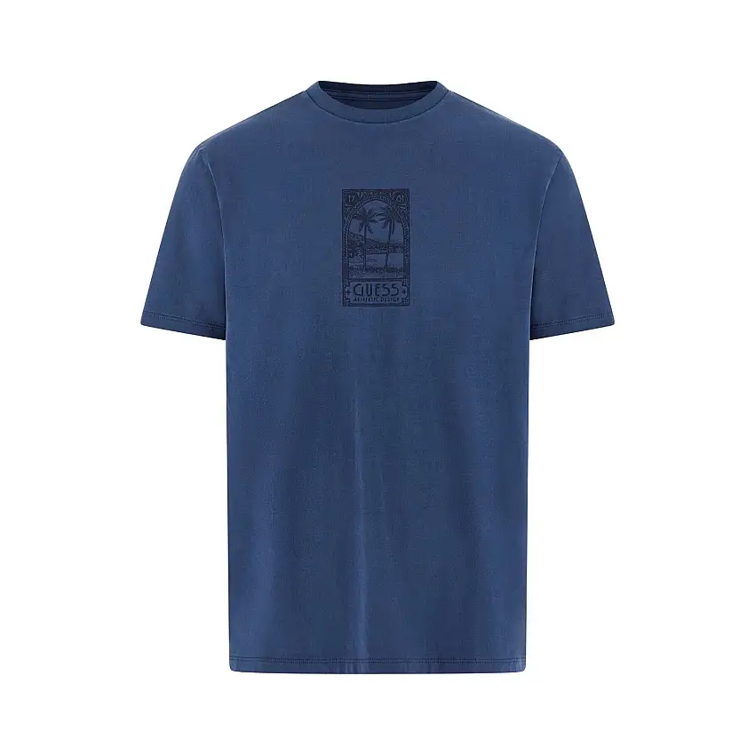 T-shirt di base Guess Paradise Postage