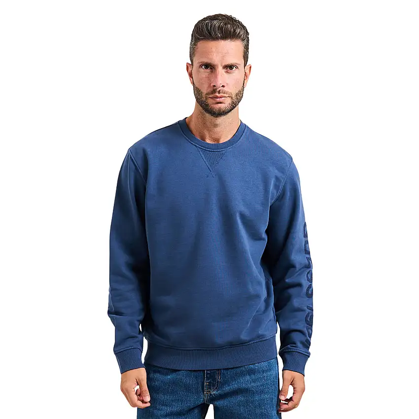 Felpa con ricamo sulla manica Guess