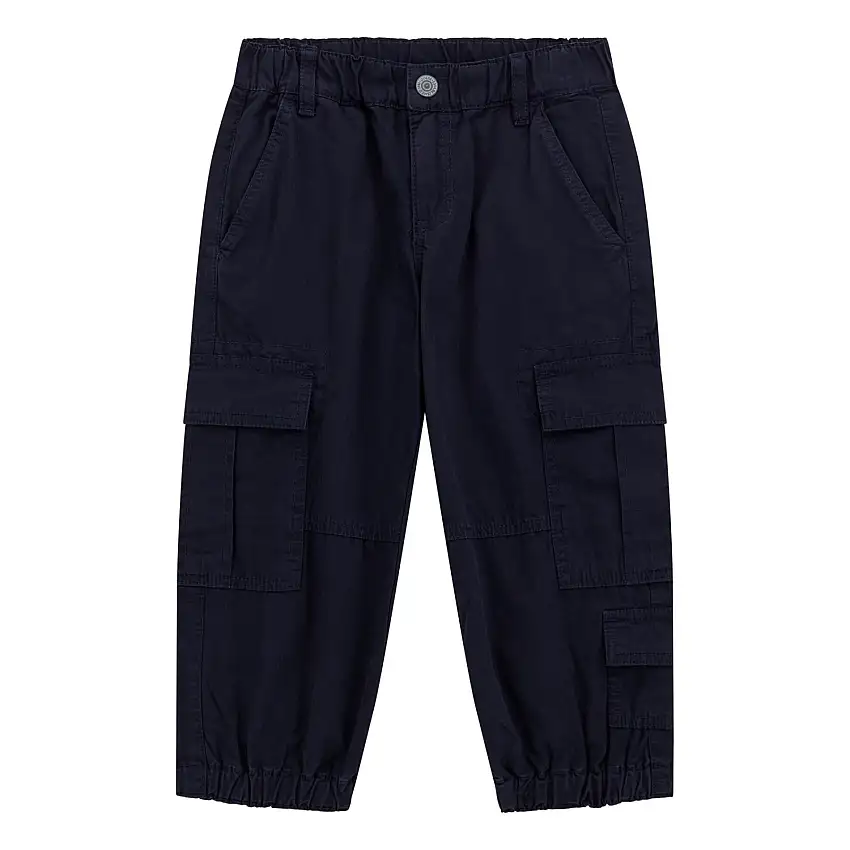 Pantaloni cargo in popeline per bambino Guess Parachute GMT
