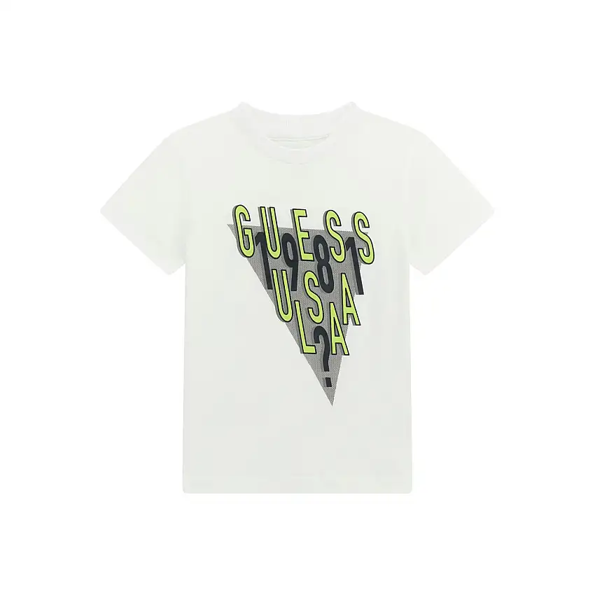 T-shirt a girocollo e maniche corte per bambino Guess
