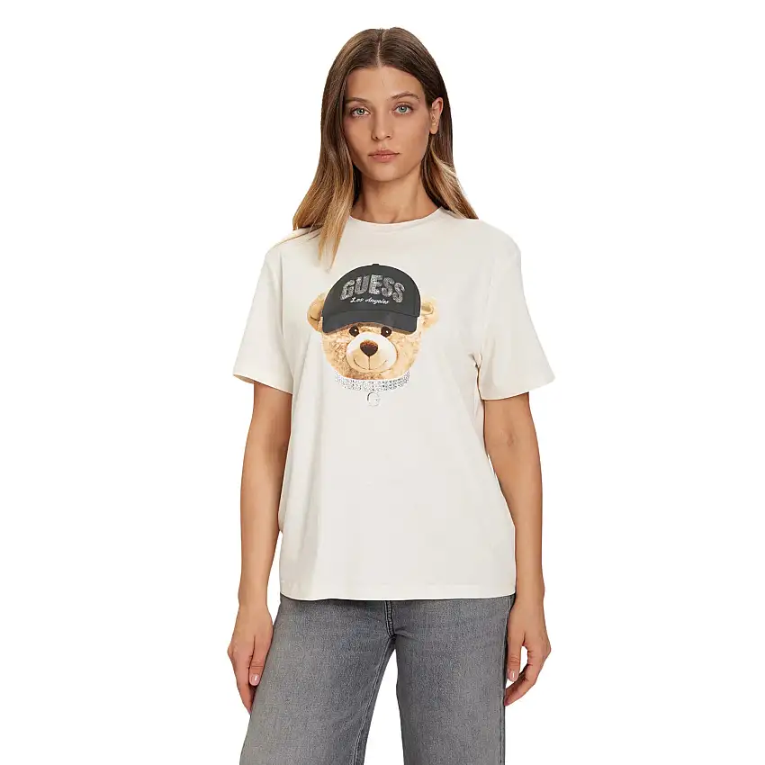 T-shirt da donna Guess Teddy Bear