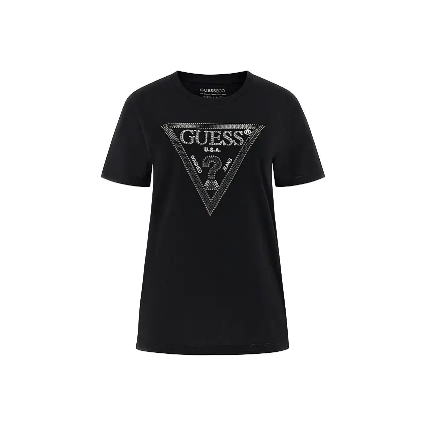 T-shirt da donna Guess Krystal Python