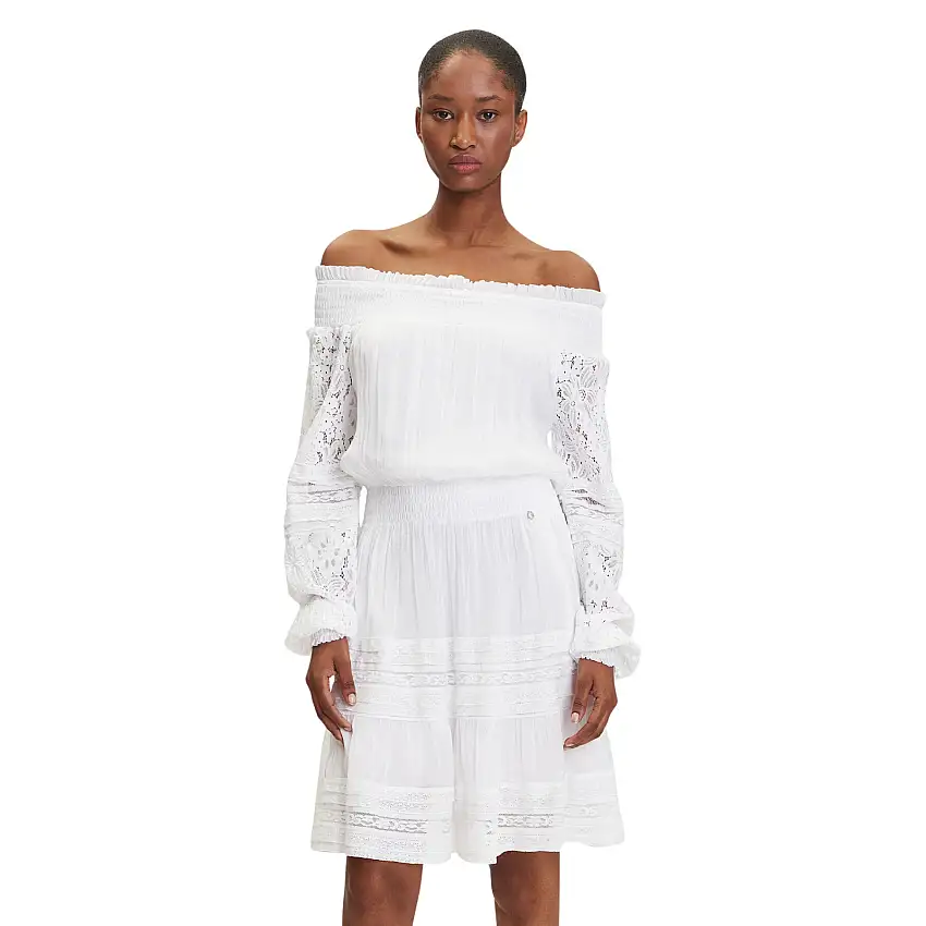 Abito mini con spalle scoperte donna Guess Audrey