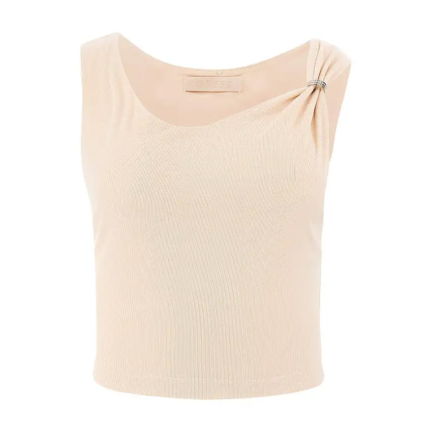 T-shirt drappe' per donna Guess Jewel