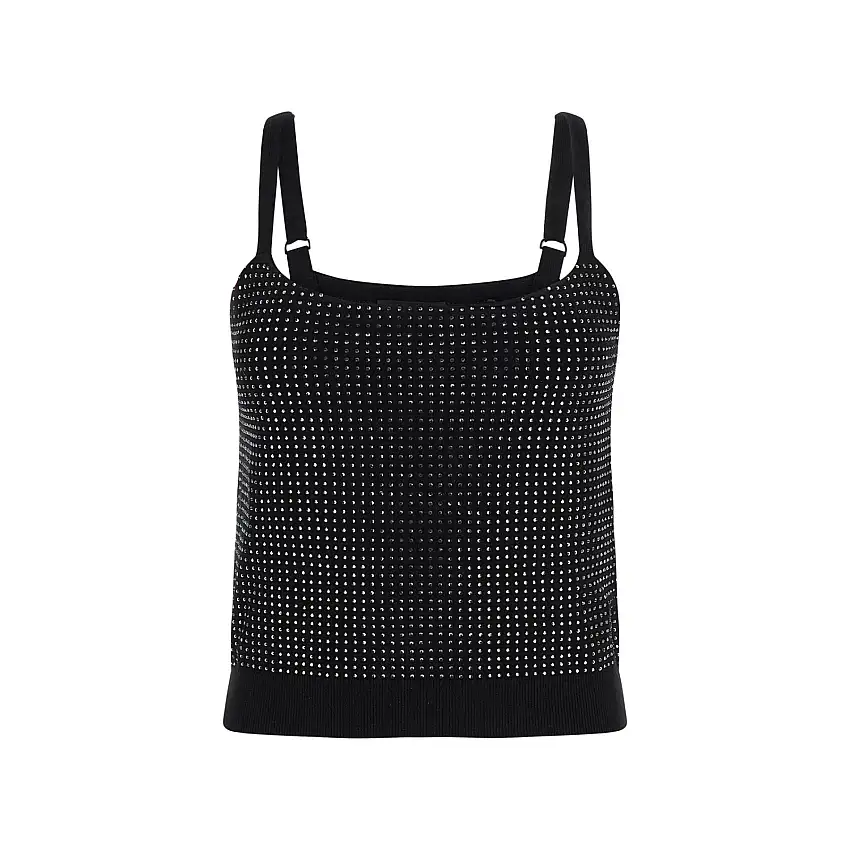 Canottiera da donna Guess Khloe Rhinestones